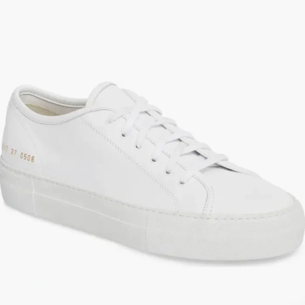 Common Projects Tournaments platform sneakers women’s 39 EUC white